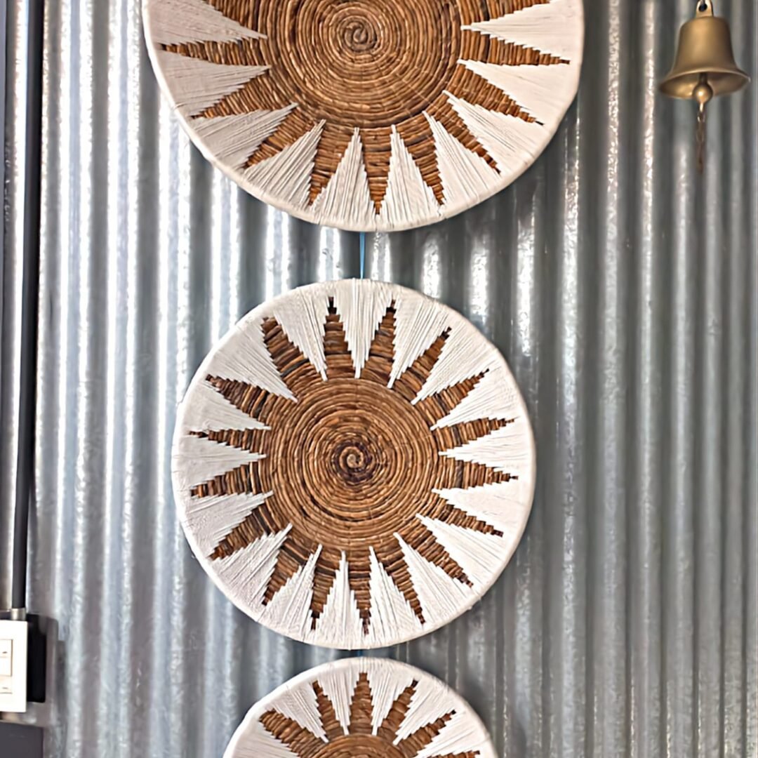 Platos decorativos de Seagrass y Lino SG04.