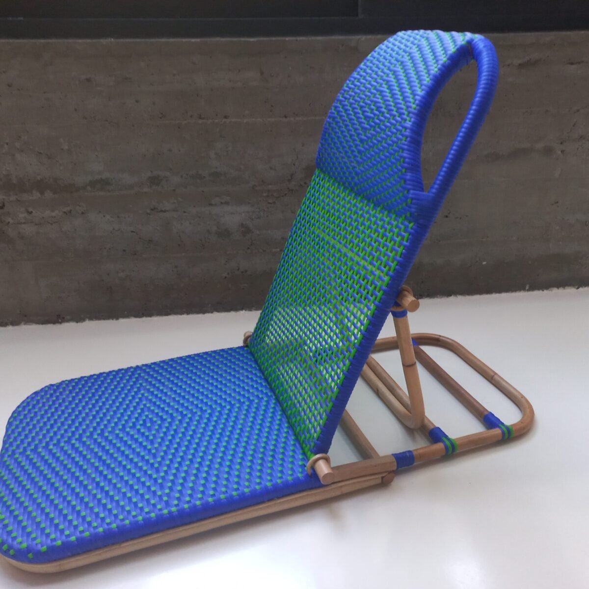 Reposera de Playa o Jardin de Rattan Sintetico