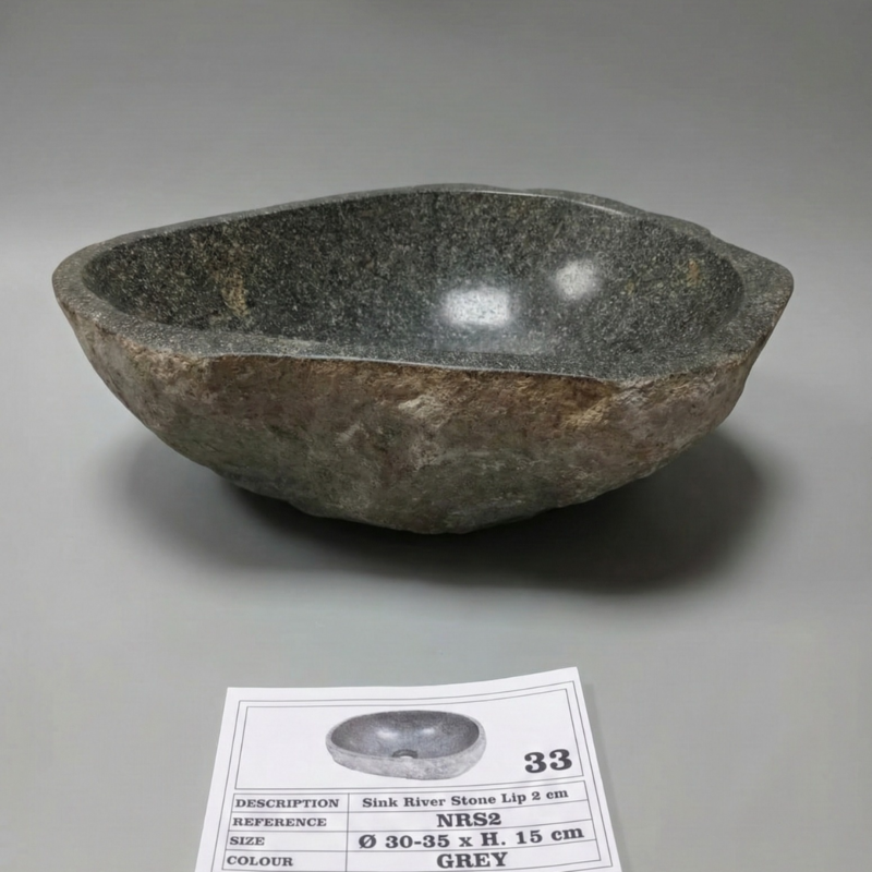 Bacha Piedra de Río de Indonesia Chica 033ch