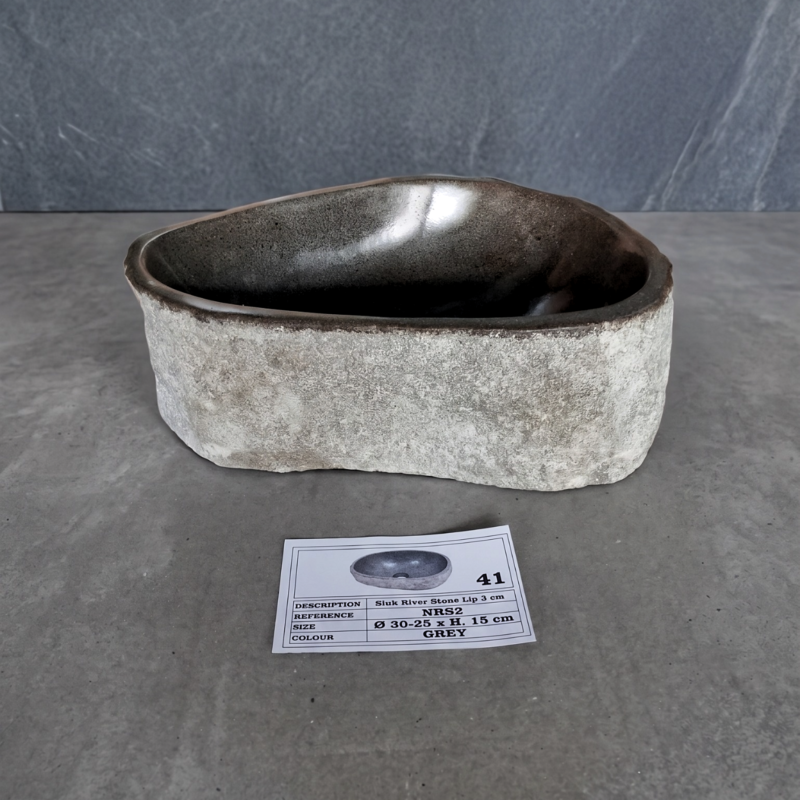Bacha Piedra de Río de Indonesia Chica 41ch