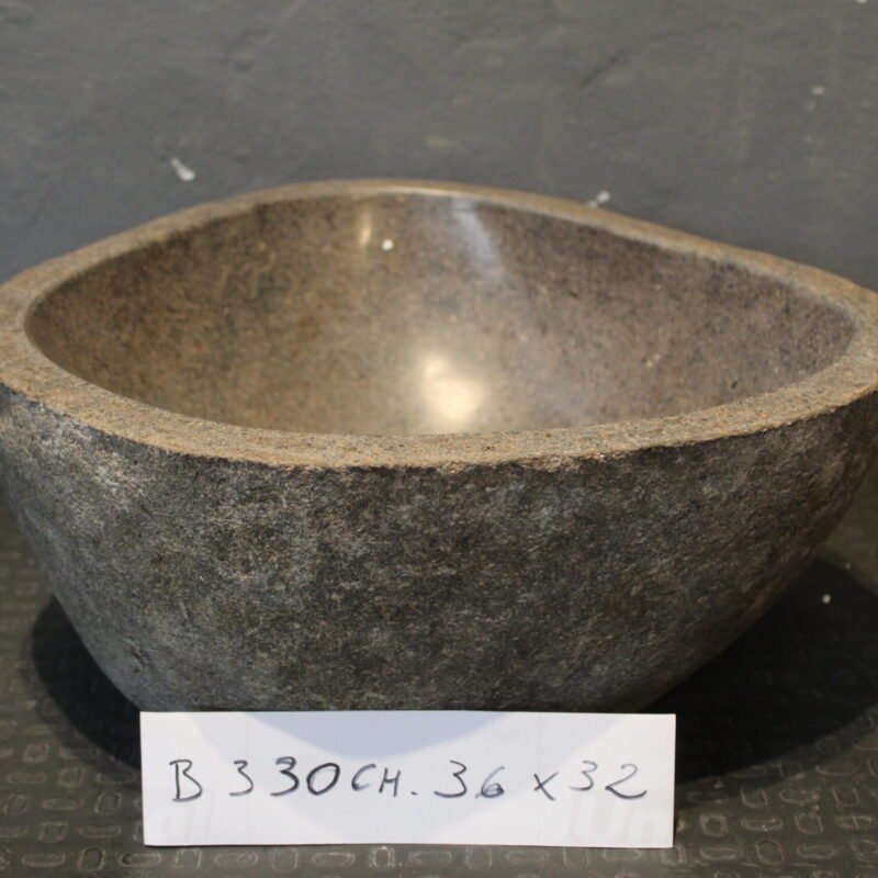 Bacha Piedra De Río De Indonesia Chica 330 ch