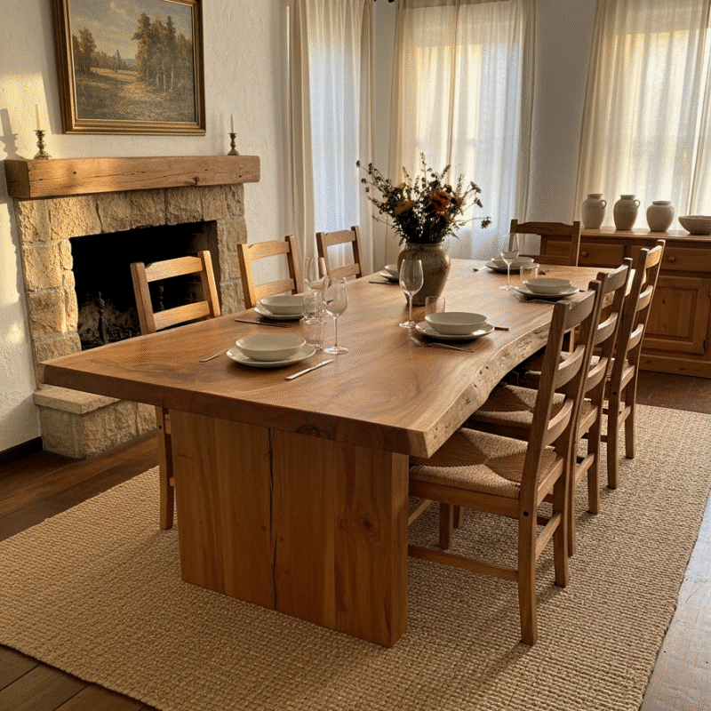 Mesa De Comedor De Madera Suar Komodo E – 250 Cm