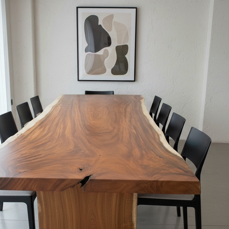 Mesa de Madera Suar Komodo D – 3 mts x 0,95 mts! .