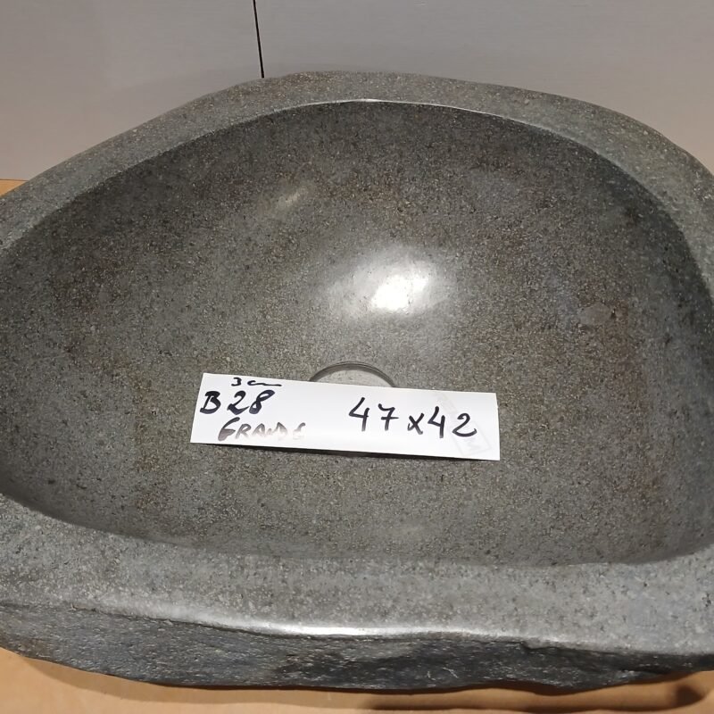 Bacha Piedra De Río De Indonesia Grande 28gr