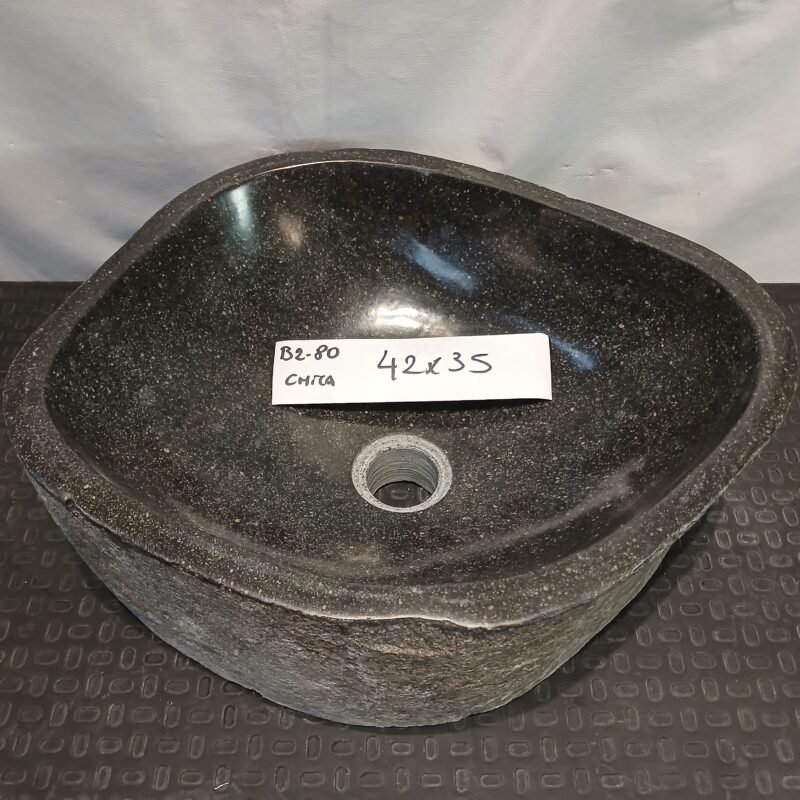 Bacha de piedra de Río de Indonesia B2-80 CH