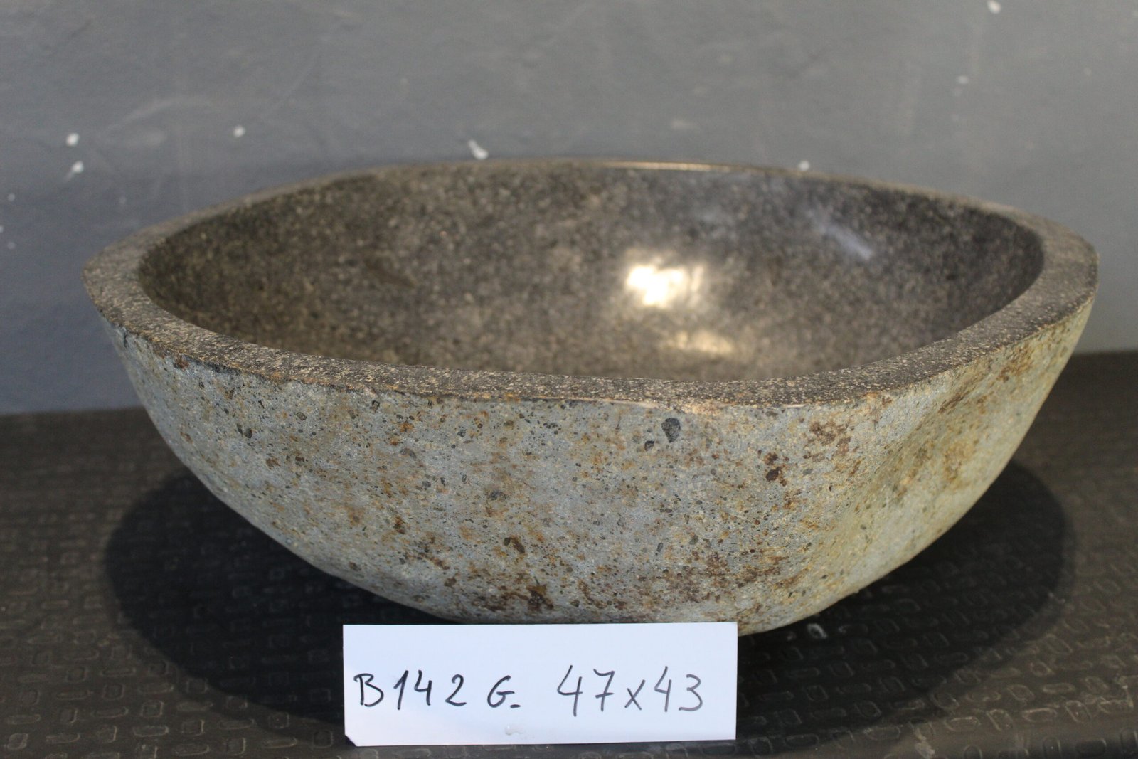 Bacha Piedra De Río De Indonesia Grande 142gr