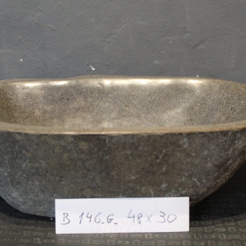 Bacha Piedra De Río De Indonesia Grande 146gr