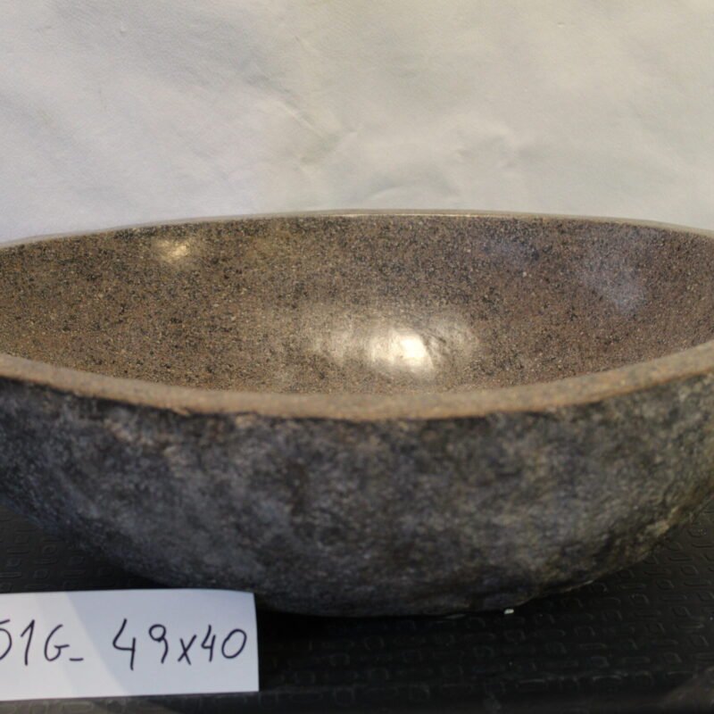 Bacha de piedra de Río de Indonesia Grande 151gr