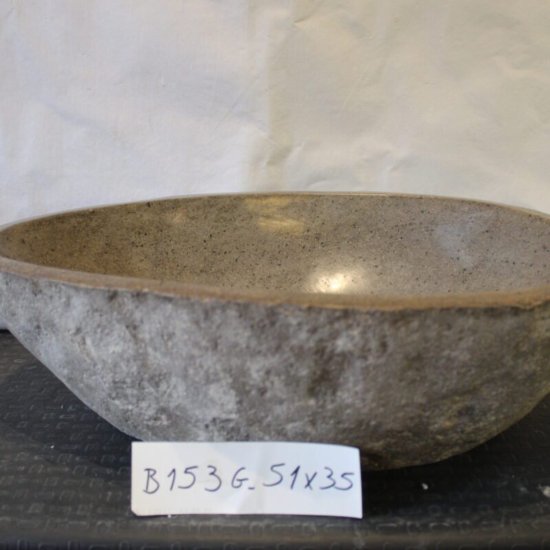 Bacha Piedra De Río De Indonesia Grande 153gr