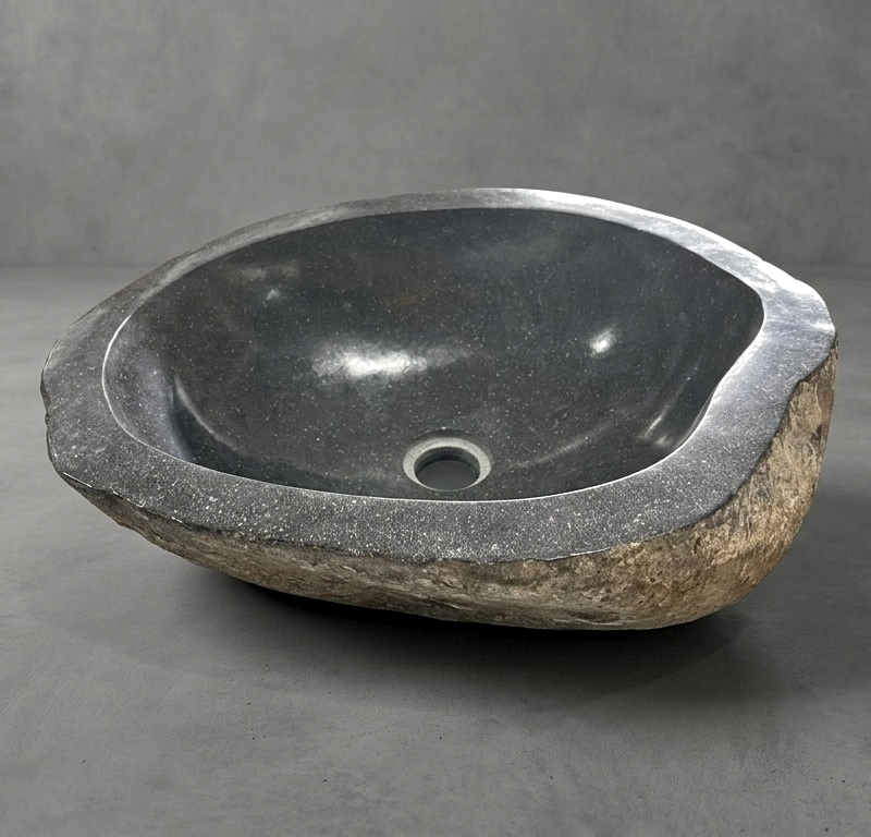 Bacha Piedra De Río De Indonesia Grande 32gr