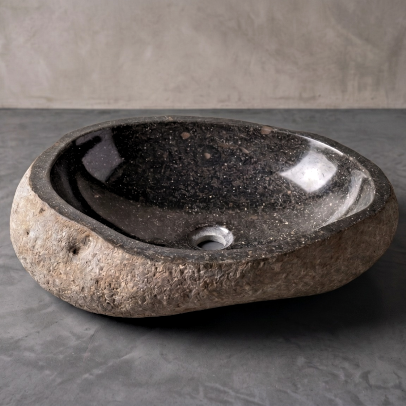 Bacha Piedra De Río De Indonesia Grande 40GR