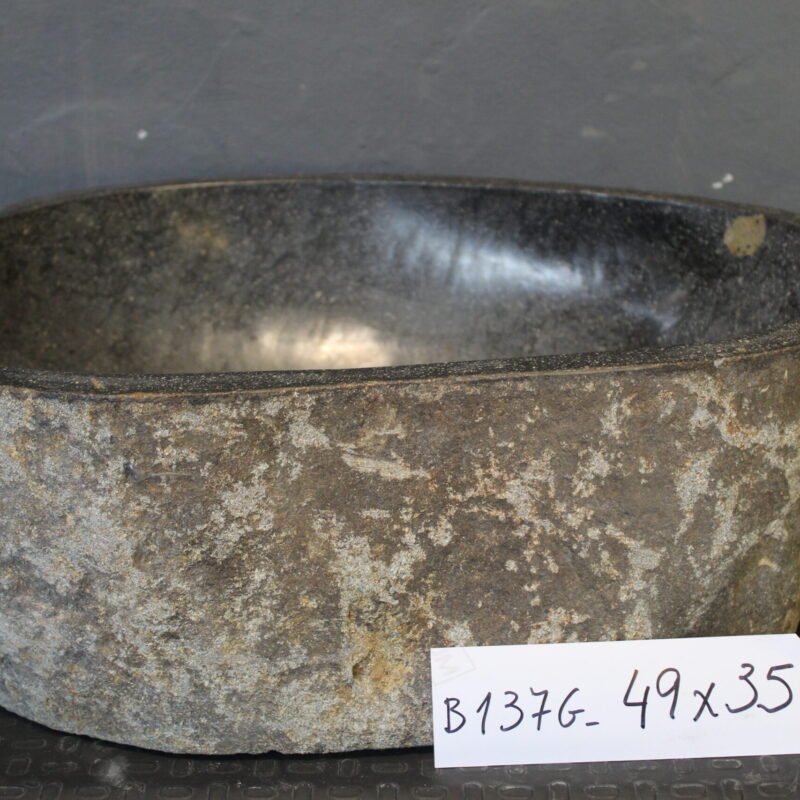 Bacha Piedra De Río De Indonesia Grande 137gr