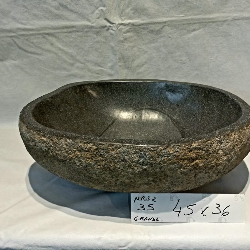 Bacha Piedra De Río De Indonesia Grande NRS2  35