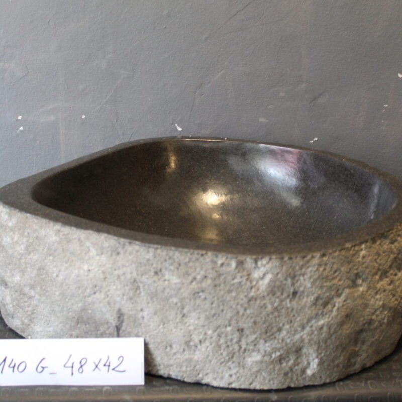 Bacha Piedra De Río De Indonesia Grande 140gr.