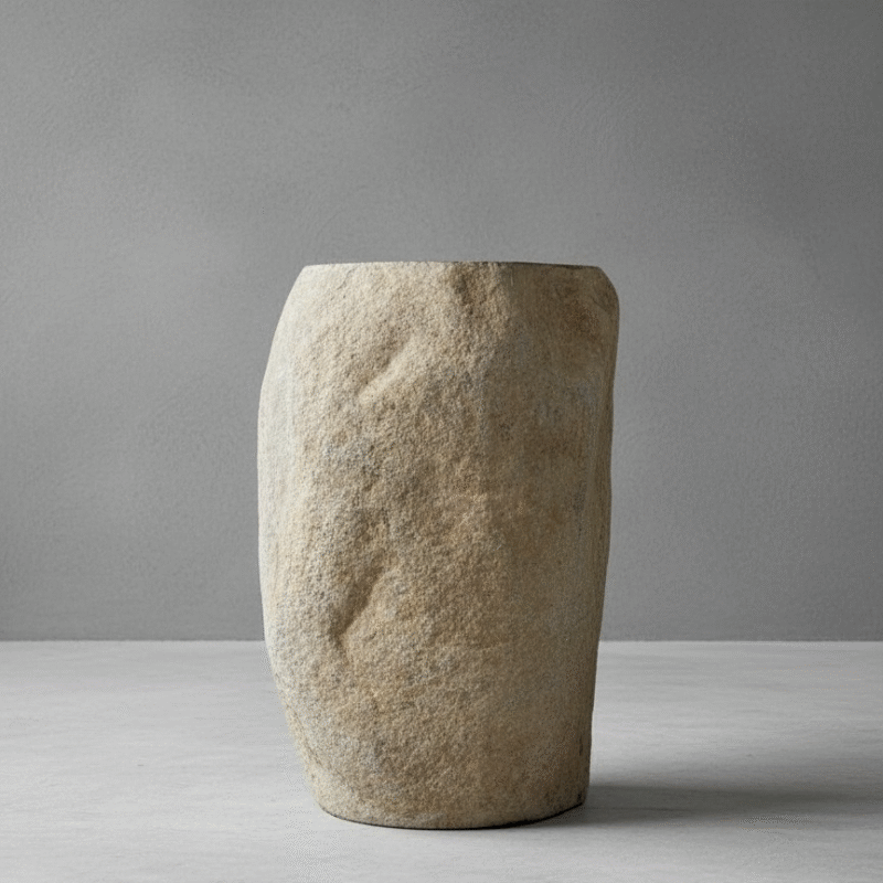 Bacha Pedestal de Piedra Natural N°03