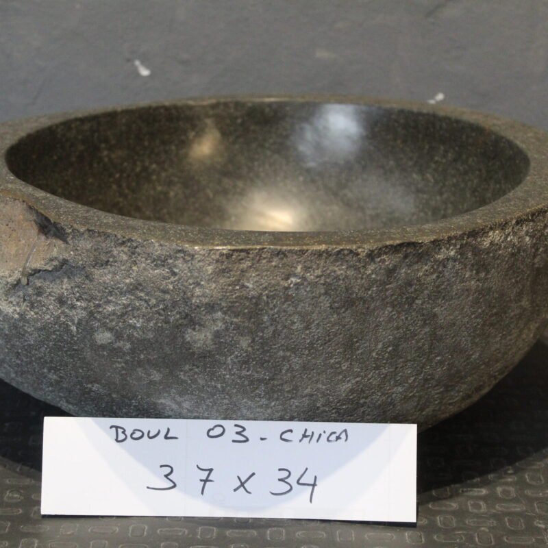 Bacha Piedra De Río De Indonesia Bowl 3ch