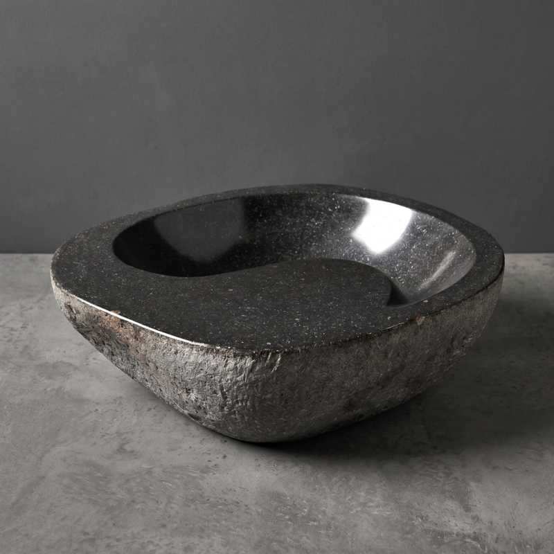 Bacha Piedra De Río De Indonesia Yin Yang 1ch