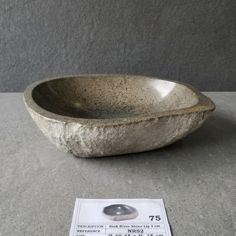 Bacha Piedra De Río De Indonesia 75 ch
