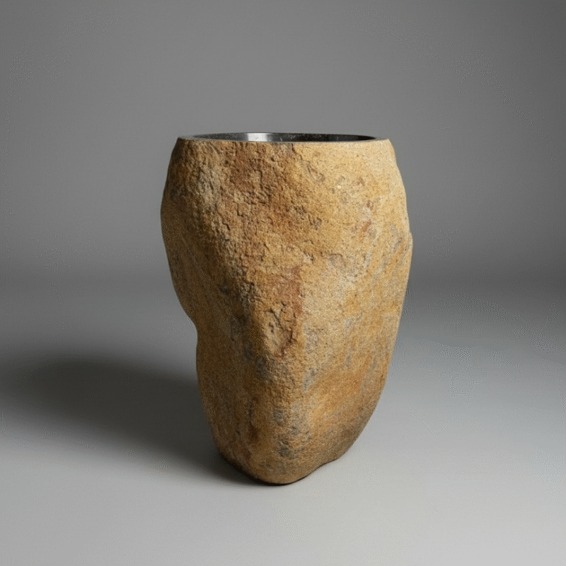 Bacha Pedestal de Piedra Natural N°20