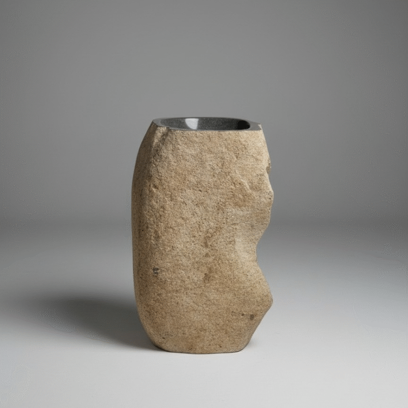 Bacha Pedestal de Piedra Natural N°14
