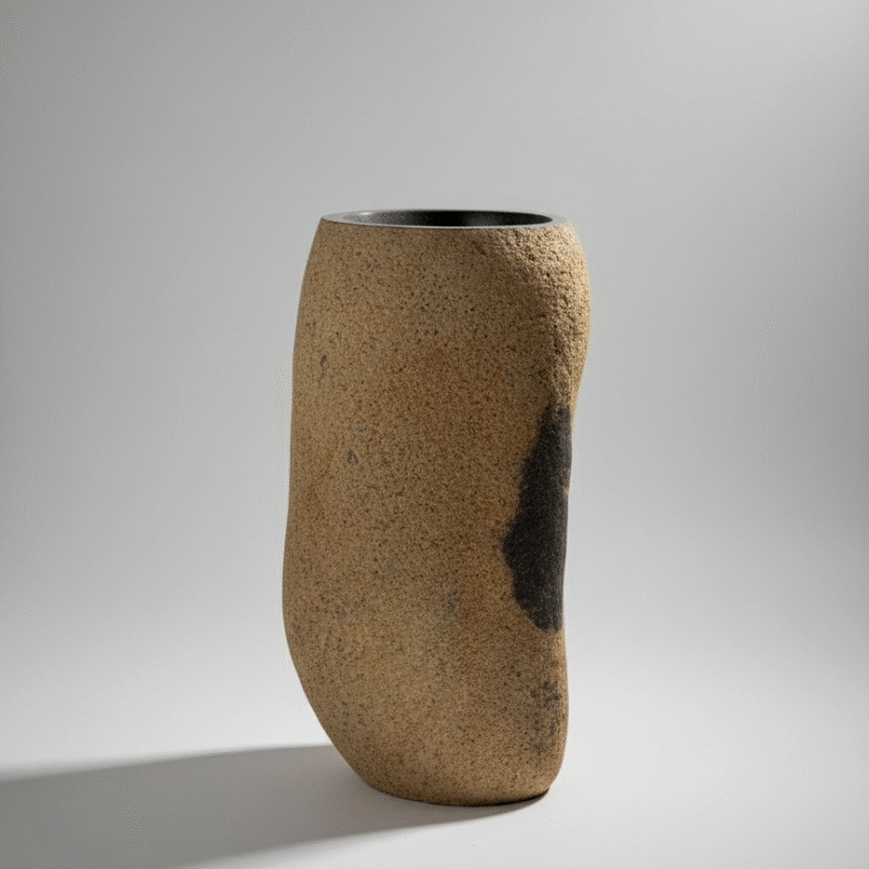 Bacha Pedestal de Piedra Natural N°10