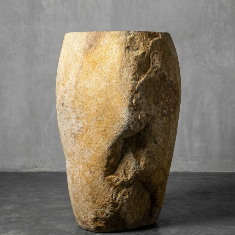 Bacha Pedestal de Piedra Natural N°21