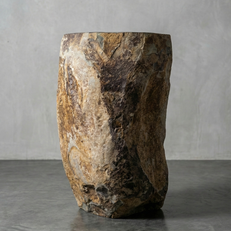 Bacha Pedestal de Piedra Natural N°22