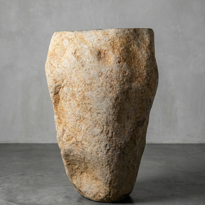 Bacha Pedestal de Piedra Natural N°23
