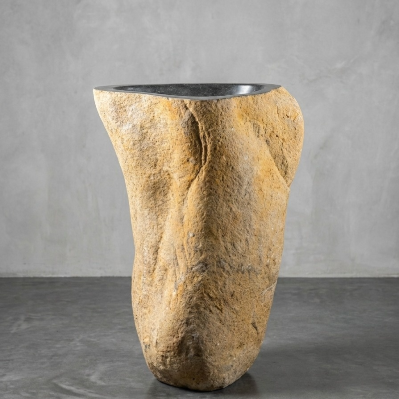 Bacha Pedestal de Piedra Natural N°33