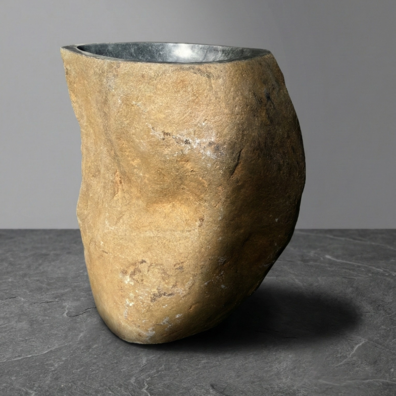 Bacha Pedestal de Piedra Natural N°36