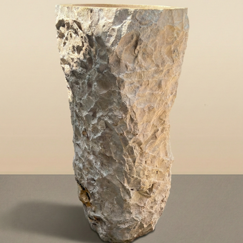 Bacha Pedestal Marble Erosion N°09