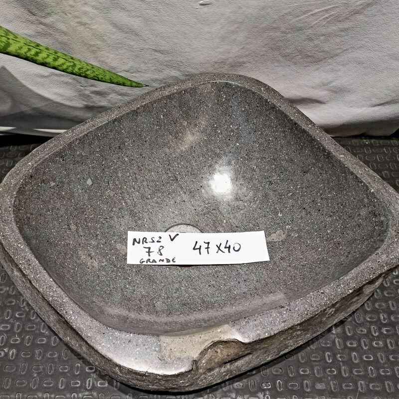 Bacha Piedra De Río De Indonesia Grande 78gr