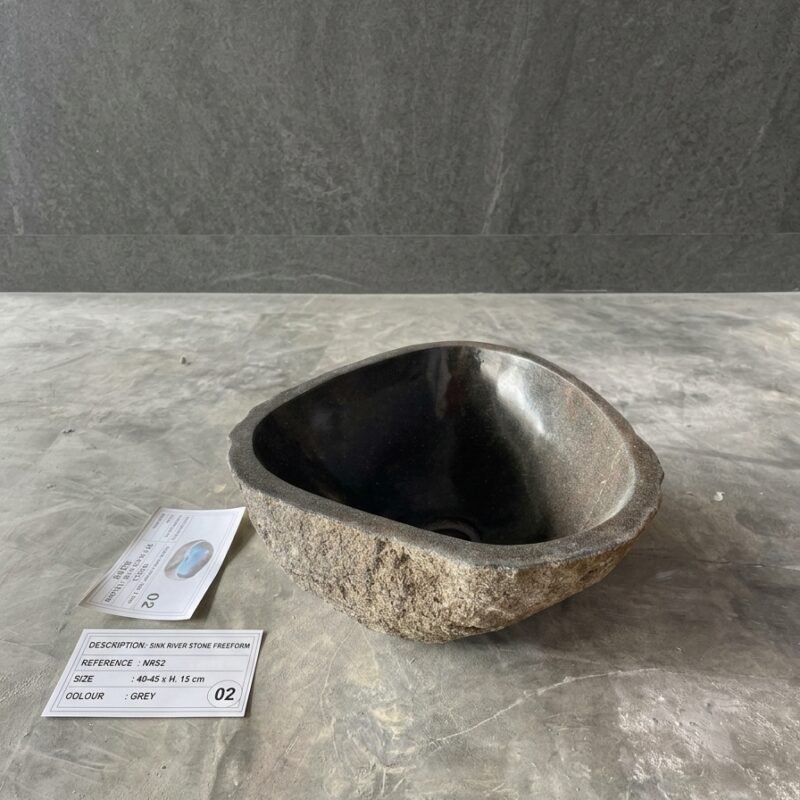 Bacha Piedra De Río De Indonesia Chica NRS1-02