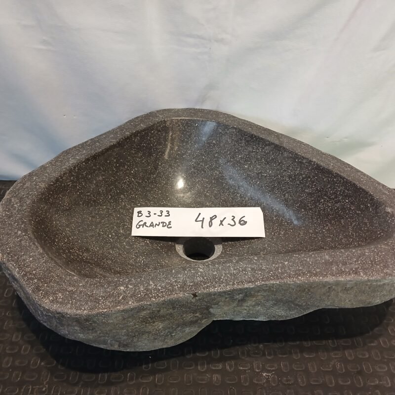 Bacha Piedra De Río De Indonesia Grande B3-33