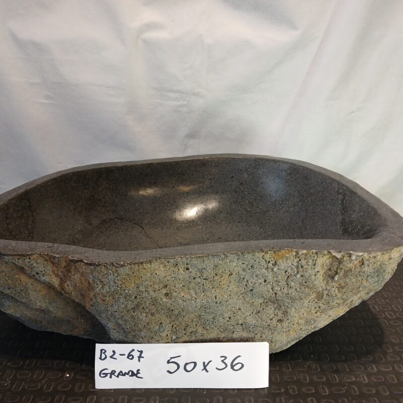 Bacha Piedra De Río De Indonesia Grande B2-67