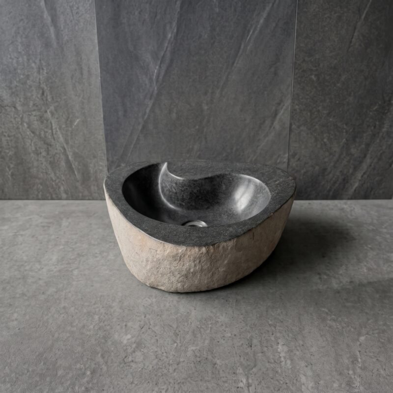Bacha Piedra De Río De Indonesia Yin Yang 03gr